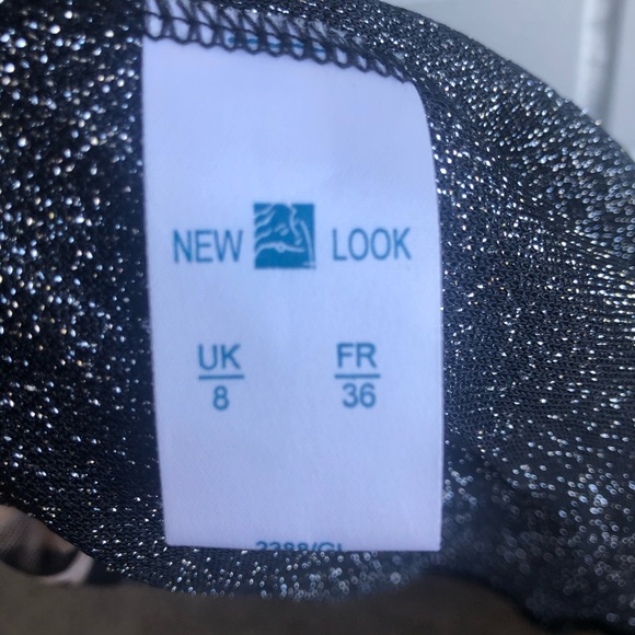 Lurex Animal print midi skirt with lace detail - Picture 6 of 11